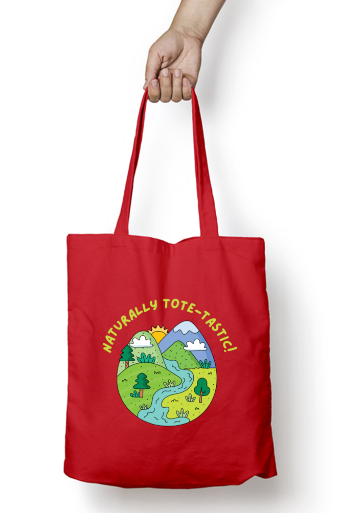 TrendzyKart Nature Print Unisex Zipper Tote Bag