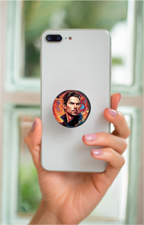 TrendzyKart Phone Grip with Expanding Kickstand - Doctor Strange