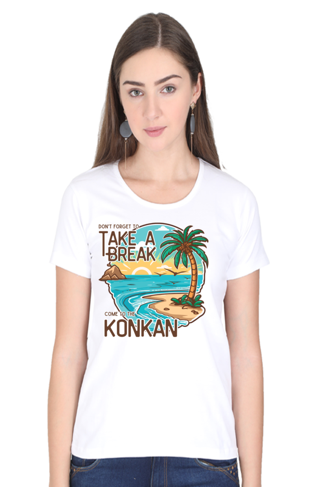 TrendzyKart Kokan Digital Print Half Sleeve T-Shirt