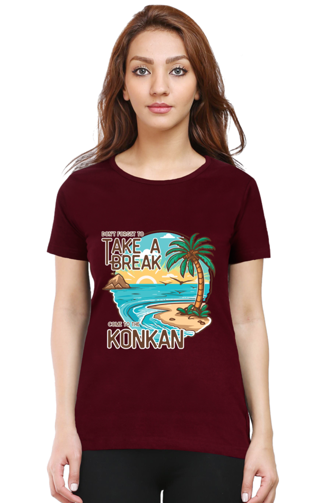 TrendzyKart Kokan Digital Print Half Sleeve T-Shirt