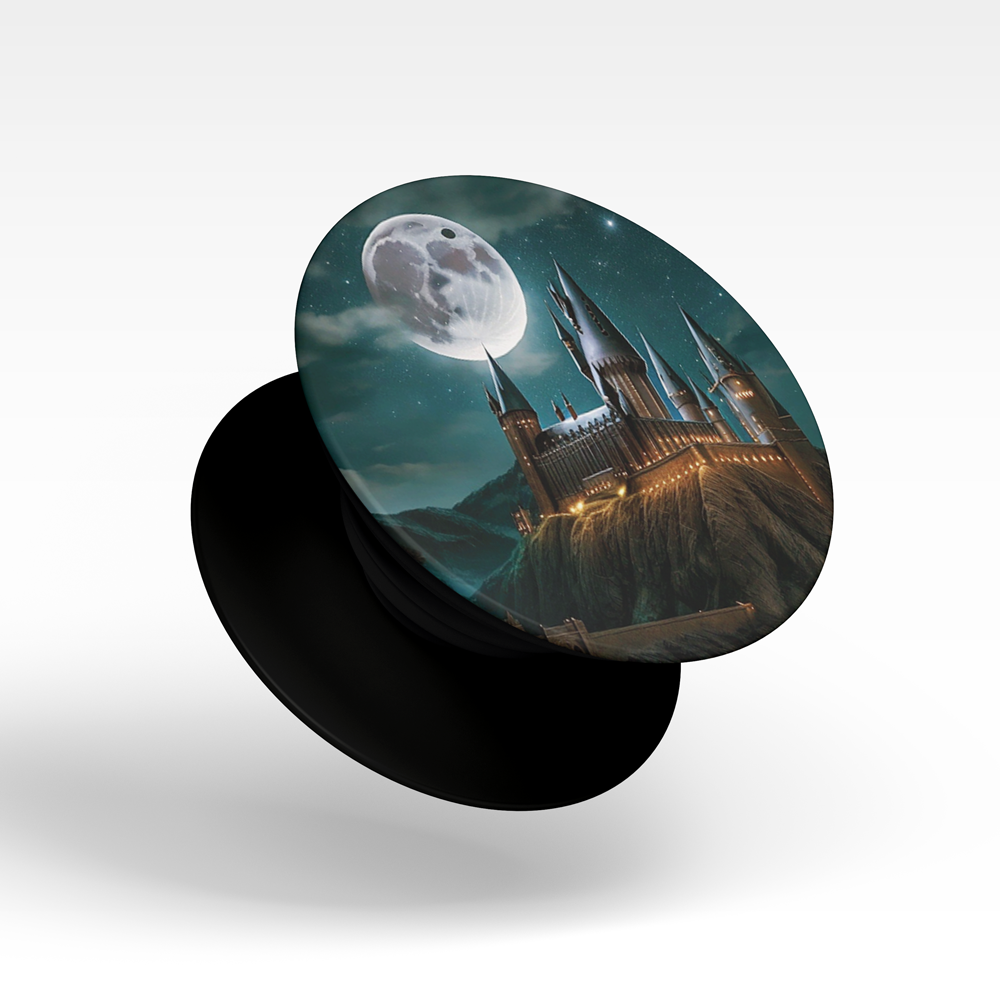 TrendzyKart Phone Grip with Expanding Kickstand - Hogwarts Castel