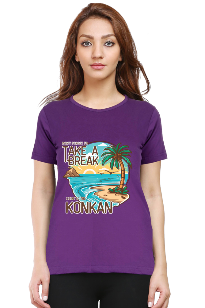 TrendzyKart Kokan Digital Print Half Sleeve T-Shirt