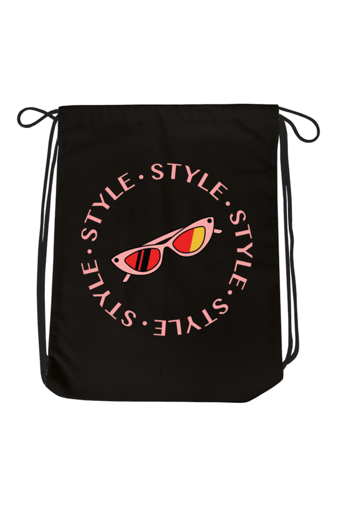 TrendzyKart Style Print Unisex Drawstring Bag