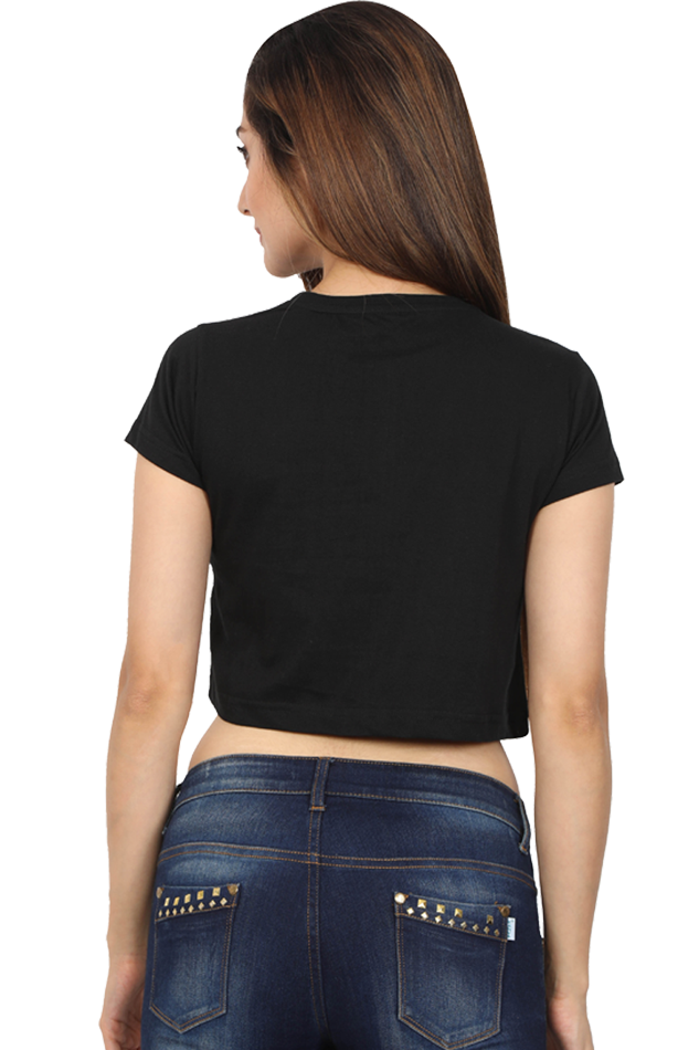 TrendzyKart Be My Valentine Digital Print Women Crop Top