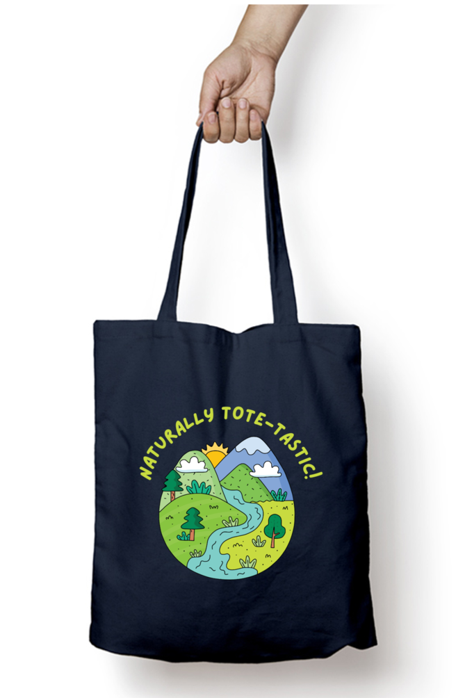 TrendzyKart Nature Print Unisex Zipper Tote Bag