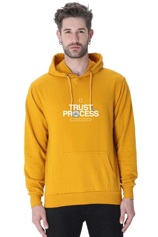 TrendzyKart Trust the Process Print Men's Casual Hoodie Sweatshirt