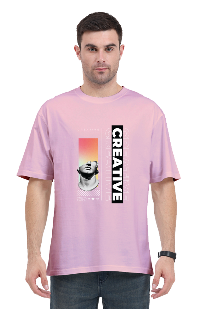 TrendzyKart Unisex Oversized Standard T-Shirt - Creative