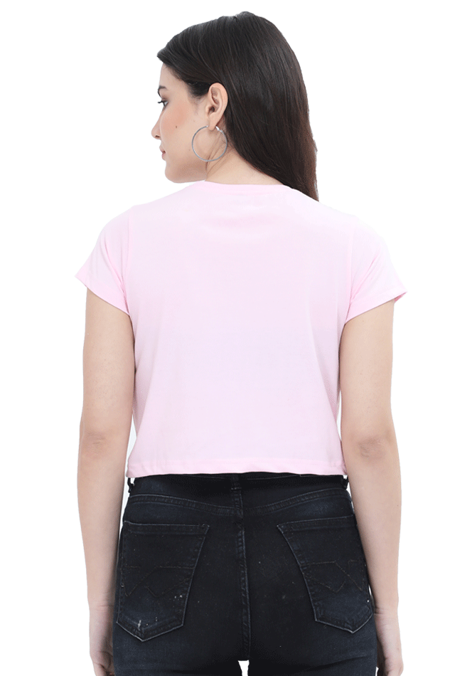 TrendzyKart Be Kind Digital Print Women Crop Top