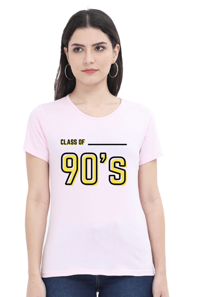 TrendzyKart Class 90's Digital Print Women Half Sleeve T-Shirt