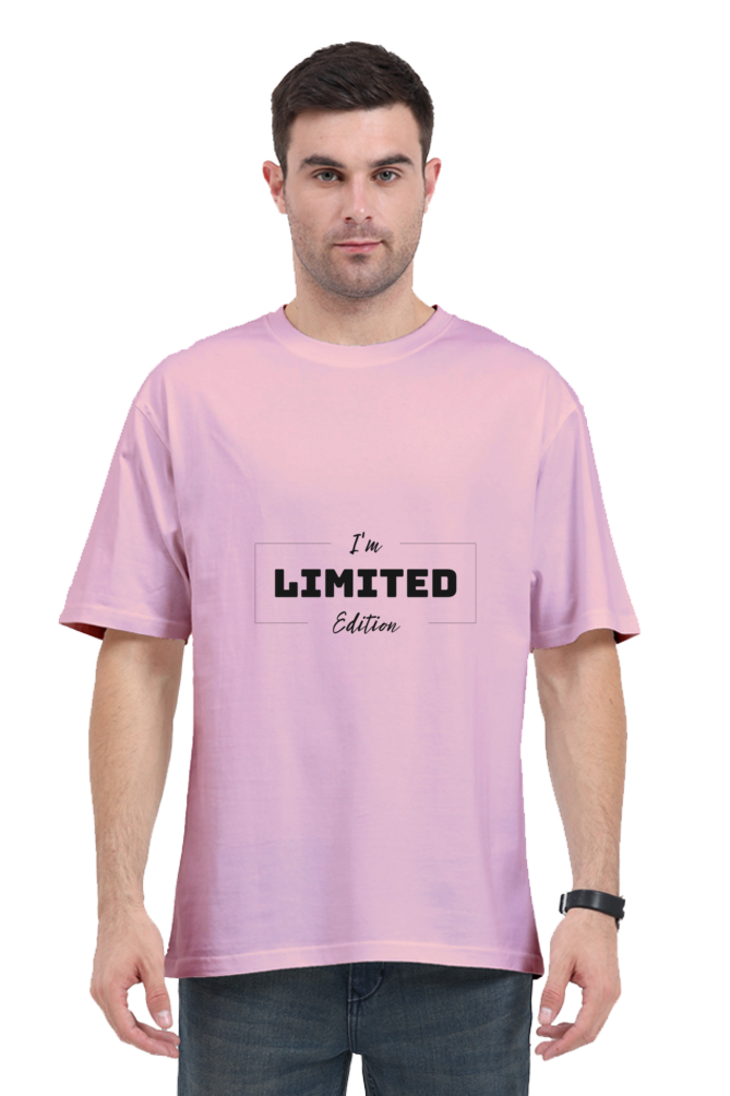 TrendzyKart Unisex Oversized Standard T-Shirt - I m Limited Edition