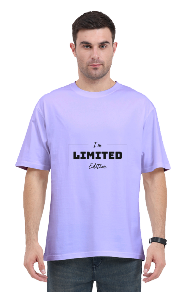 TrendzyKart Unisex Oversized Standard T-Shirt - I m Limited Edition