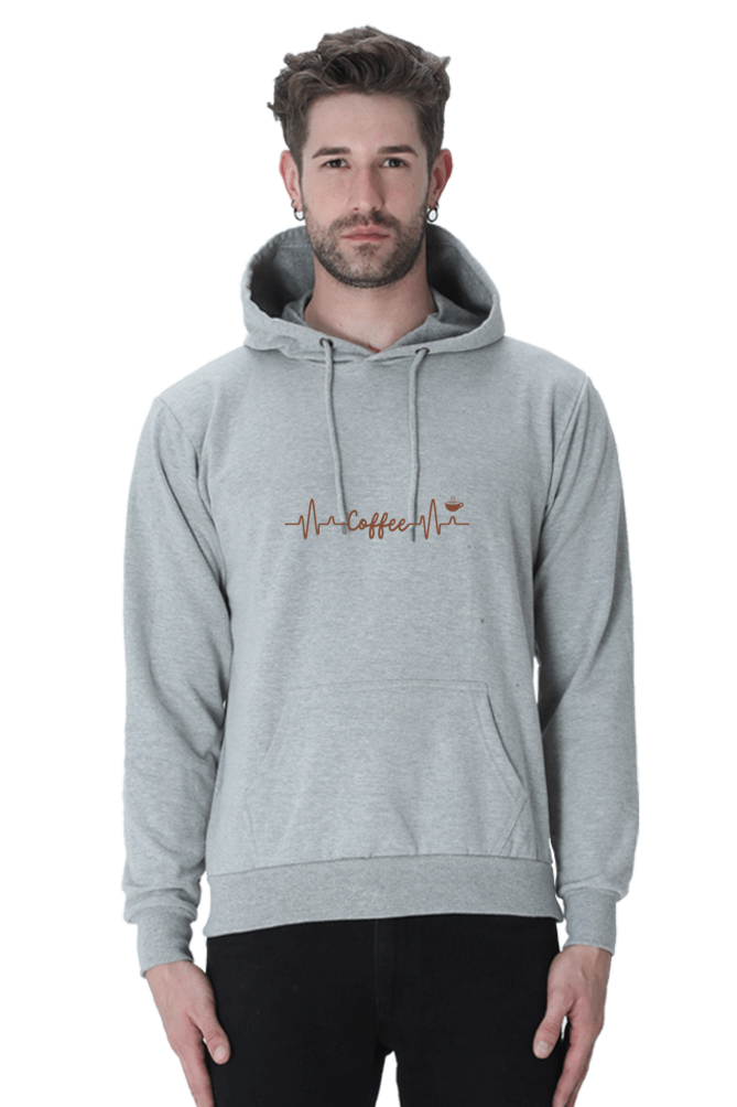 TrendzyKart Cofee Print Unisex Hoodie Sweatshirt