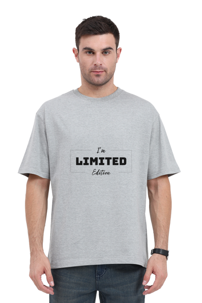 TrendzyKart Unisex Oversized Standard T-Shirt - I m Limited Edition