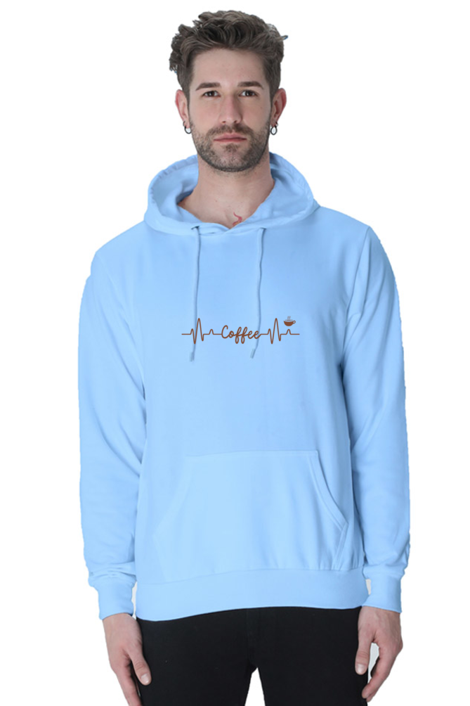 TrendzyKart Cofee Print Unisex Hoodie Sweatshirt